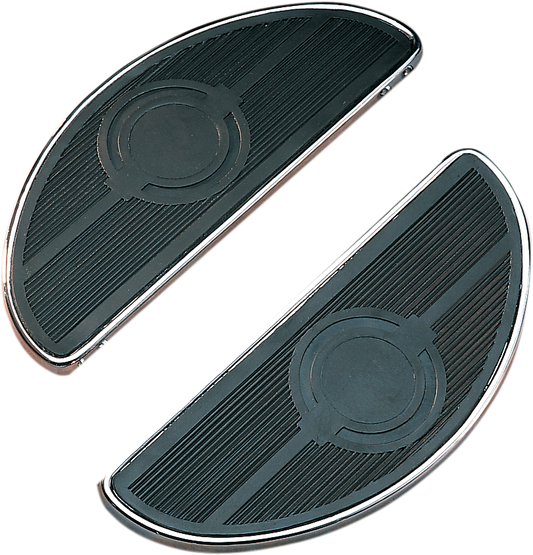 DRAG SPECIALTIES Floorboards - Moon - FL 17-0418-BXLB2