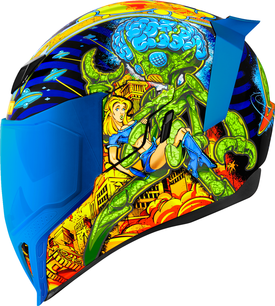 ICON Airflite™ Helmet - Bugoid Blitz - Blue - XS 0101-15546