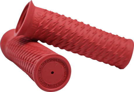 THRASHIN SUPPLY CO. Grips - Bolt - Red TSC-2708-2