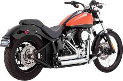 VANCE & HINES Shortshots Staggered Exhaust System - Chrome 17225