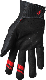 THOR Intense Team Gloves - Black/Red - XS 3360-0038