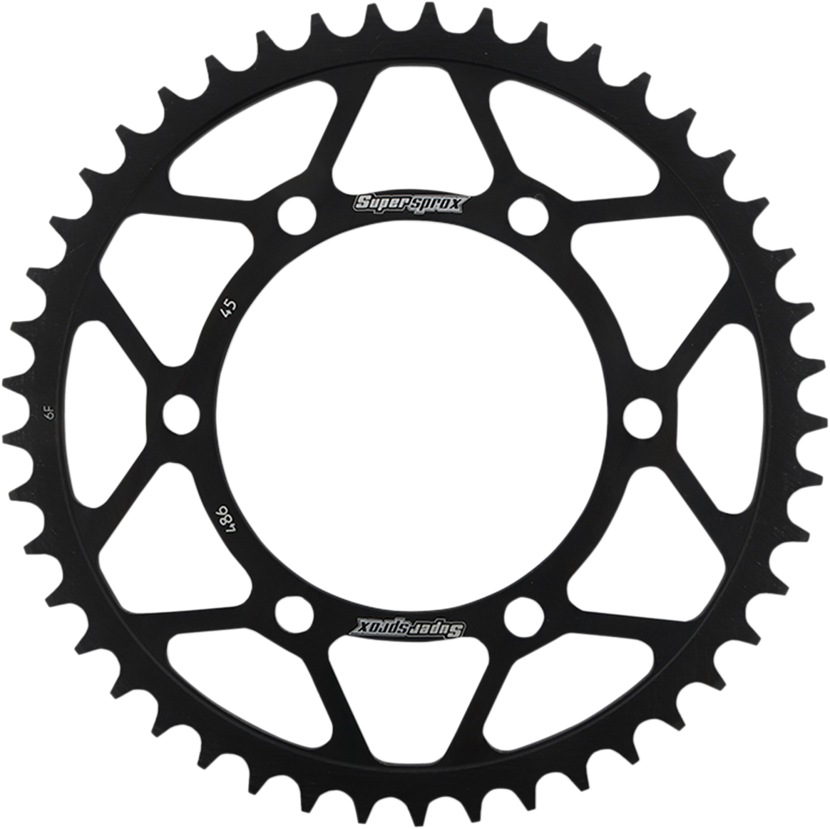 SUPERSPROX Rear Sprocket - 45 Tooth RFE-486-45-BLK