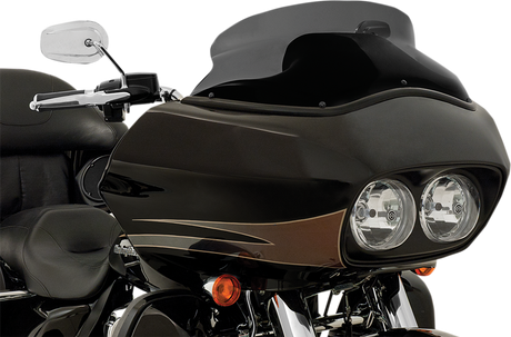 MEMPHIS SHADES Spoiler Windshield - 6-1/2" - Black - FLTR '98-'13 MEP85511