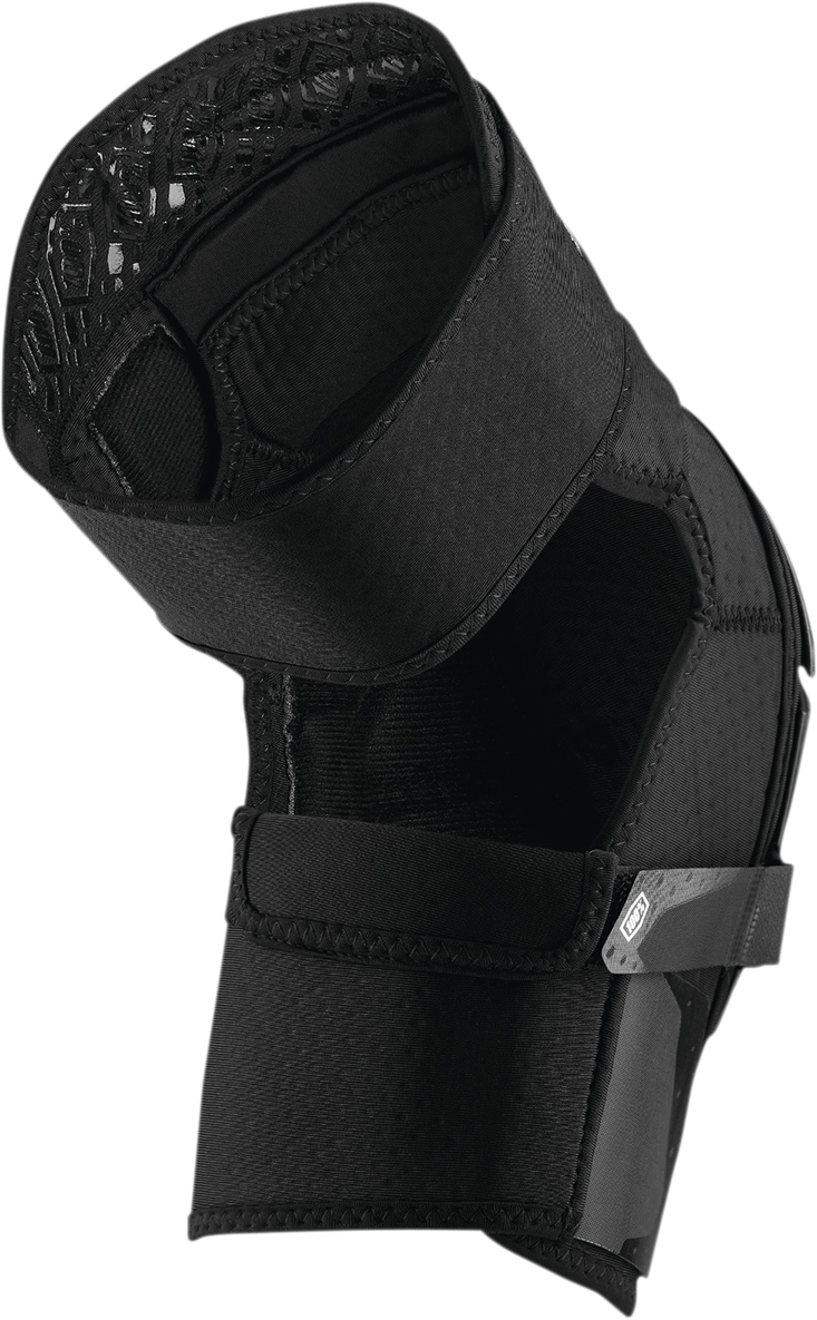 100% Fortis Knee Guards - Black - L/XL 70007-00002