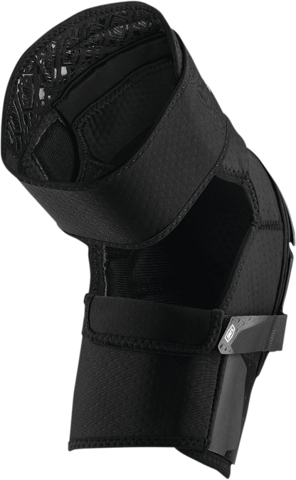 100% Fortis Knee Guards - Black - L/XL 70007-00002