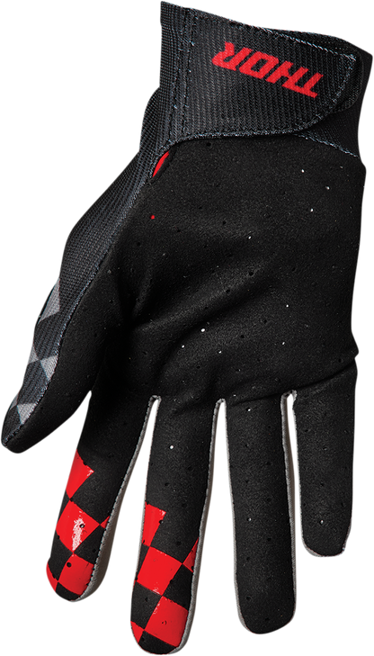 THOR Intense Assist Chex Gloves - Black/Gray - Medium 3360-0046