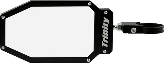 TRINITY RACING Mirror - Apex - Side View - Rectangle - Black TR-M1000-02