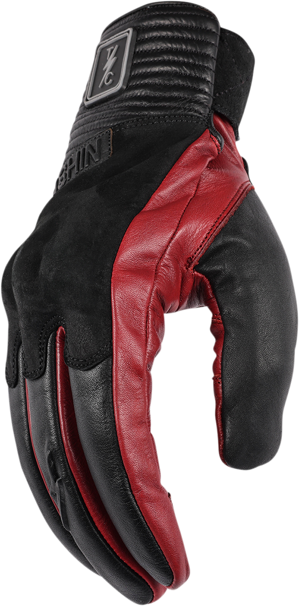 THRASHIN SUPPLY CO. Boxer Gloves - Red - Small TBG-02-08