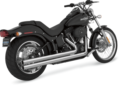 VANCE & HINES Big Shots Exhaust - Chrome - Long 17923