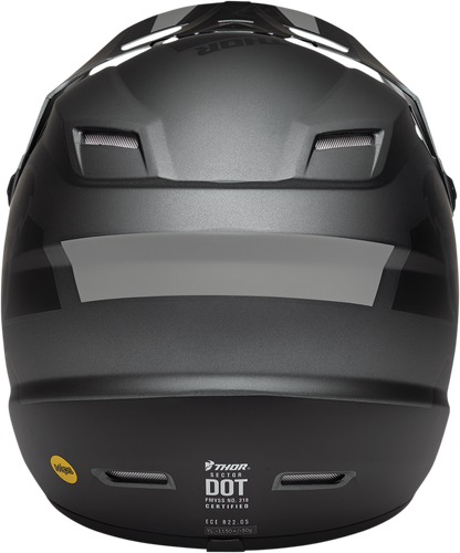 THOR Youth Sector Helmet - Split - MIPS - Charcoal/Black - Large 0111-1471