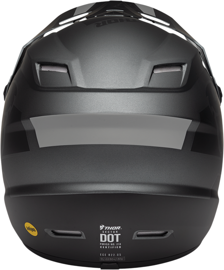 THOR Youth Sector Helmet - Split - MIPS - Charcoal/Black - Small 0111-1469