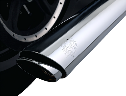 VANCE & HINES 3" Twin Slash Slip-On Muffler - Chrome 16361