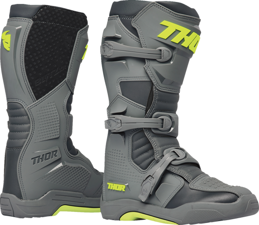 THOR Blitz XR Boots - Gray/Charcoal - Size 7 3410-3091