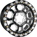 PM OFF-ROAD Wheel - Race Beadlock - Front/Rear - Black - 15"x7" - 5/4.5 - 5+2 412B31507015302