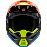 ALPINESTARS Youth SM3 Helmet - Fray - Gloss Black/Orange/Yellow Fluo- Small 8301625-1455-YS