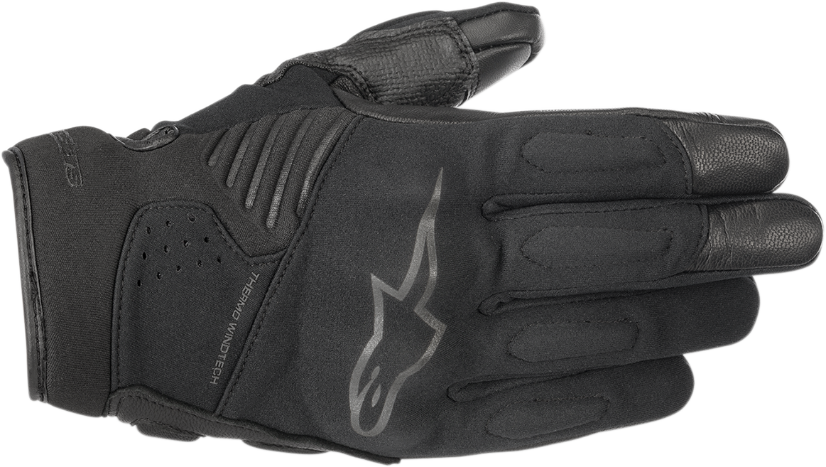 ALPINESTARS Faster Gloves - Black/Black - 2XL 3567618-1100-2X