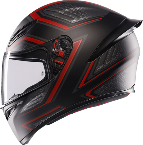 AGV K1 S Helmet - Sling - Matte Black/Red - Medium 2118394003-038-L