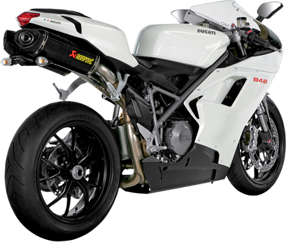 AKRAPOVIC Silenciadores de Escape Slip-On Fibra de Carbono Ducati 848 / 1098 / 1198 S-D10SO3-ZC 1811-1463 