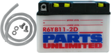 Parts Unlimited Conventional Battery 6cb112d