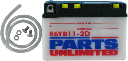 Parts Unlimited Conventional Battery 6cb112d