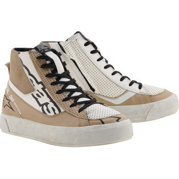 ALPINESTARS Stella Stated Flair Shoes - Warm Gray/White - US 11.5 2541426-9322-115