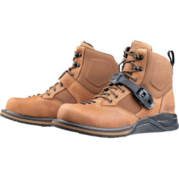ICON Superduty6 Safety Toe Boots - Brown - US 8  3403-1389