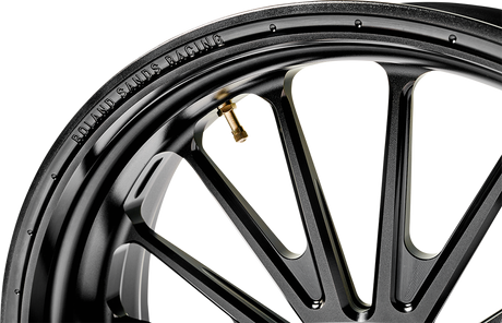 RSD Traction Front Wheel - Dual Disc/No ABS - 21"x3.50" - Black Ops - '08+ FLH 12027106TRSASMB