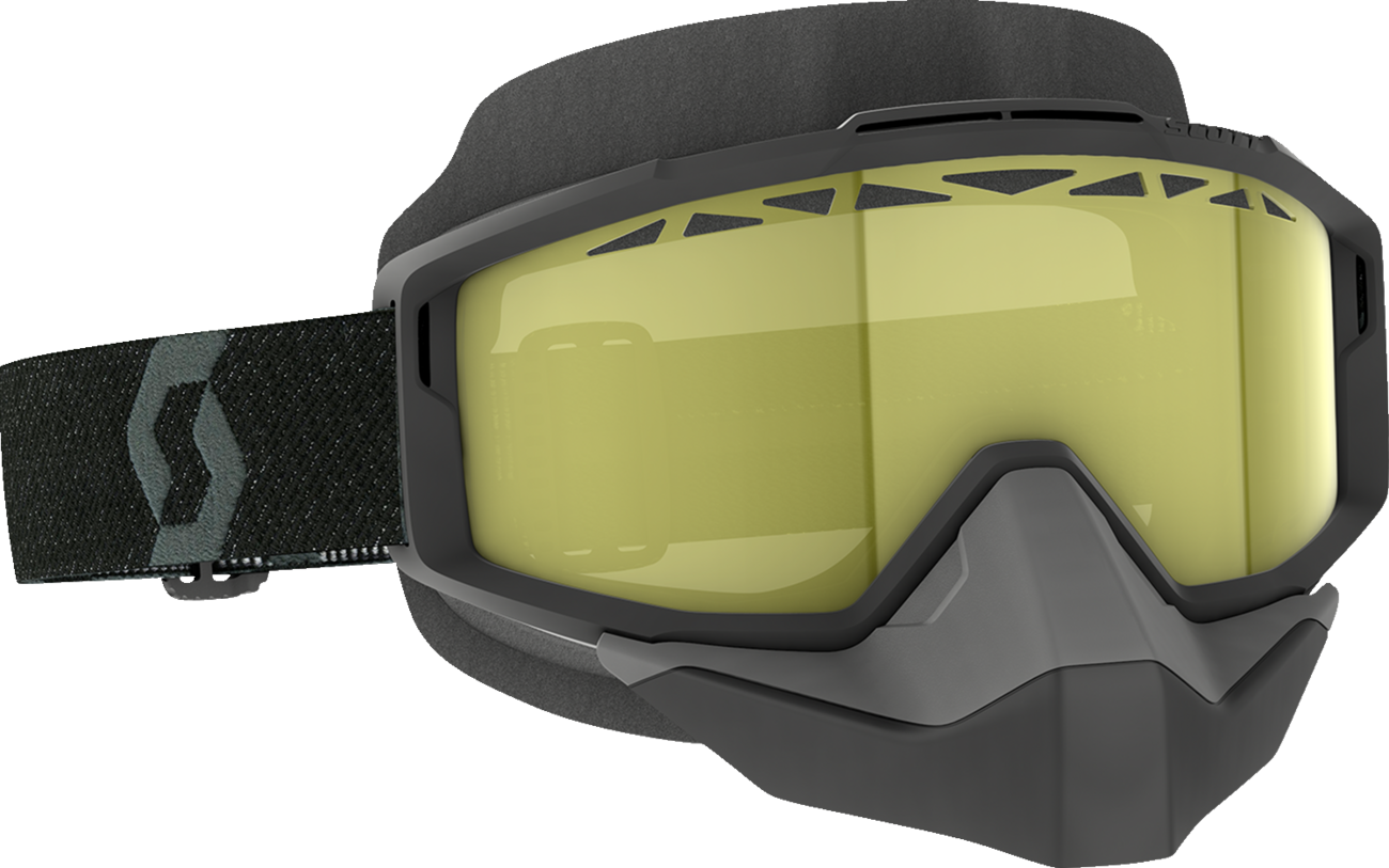 SCOTT Split Snow Goggles - OTG - Black - Yellow 285543-0001029