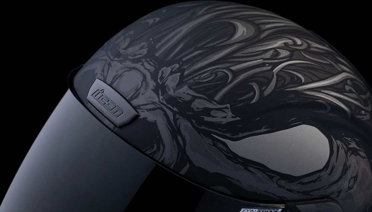 ICON Airform™ Helmet - Manik'RR - MIPS® - Dark Black - 2XL 0101-17008