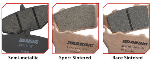 BRAKING Brake Pad Set Sintered Sport 667CM44