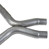 BBK 11-14 Mustang 3.7 V6 Short Mid X Pipe With Catalytic Converters 2-1/2 For BBK Long Tube Headers 1461