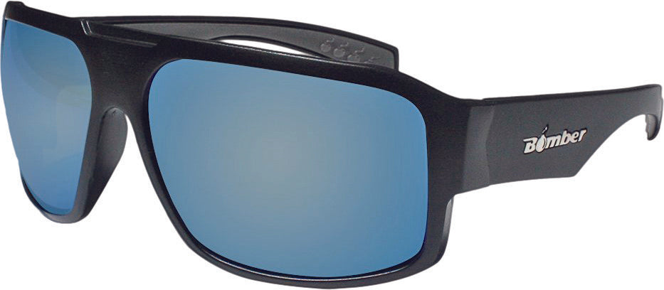 BOMBER Mega Bomb Eyewear Matte Black W/Ice Mirror Lens M103-ICE