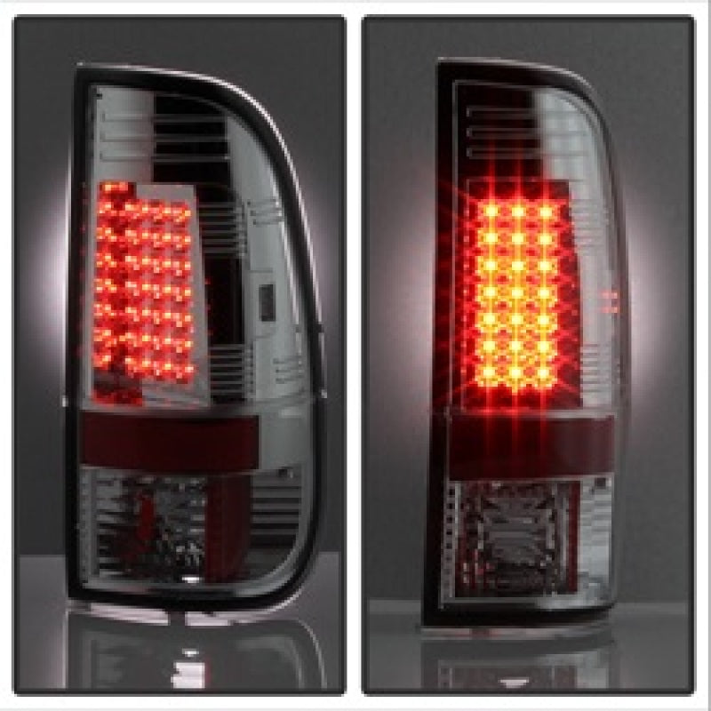Spyder Ford F150 side 97-03/F250/350/450 Super Duty 99-07 LED Tail Lights Chrm ALT-YD-FF15097-LED-C 5003478