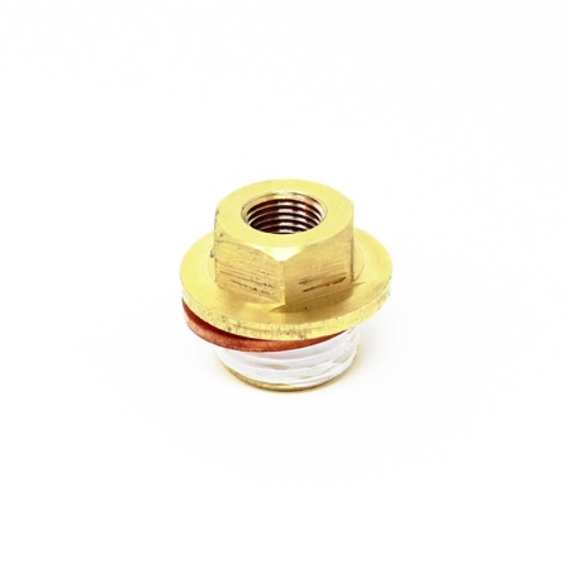 Torque Solution Oil Galley Plug: Subaru EJ20/EJ25 M18-1.5 to 1/8NPT Adapter TS-SU-609