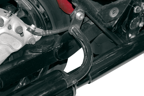 RICK DOSS Saddlebag Guard Eliminator Bracket - Chrome S77-0137