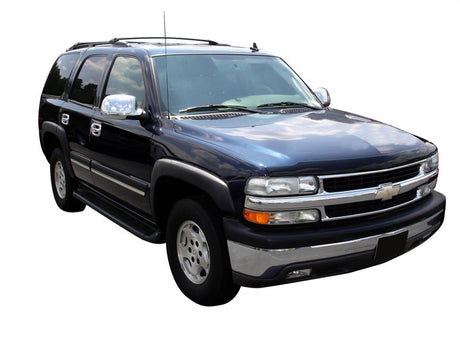 AVS 99-02 Chevy Silverado 1500 Aeroskin Low Profile Acrylic Hood Shield - Smoke 322013