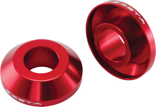 ZETA Fast Rear Wheel Spacers Red ZE93-2102