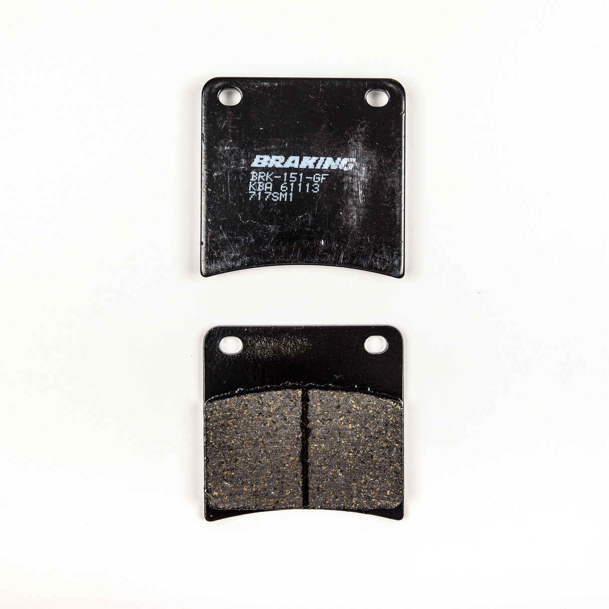 BRAKING Brake Pad Set Semi-Metallic 717SM1
