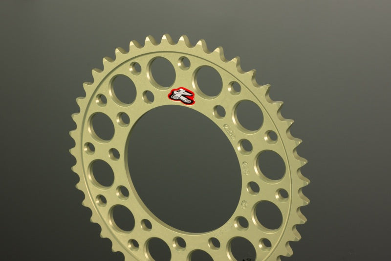 Renthal 04-22 Suzuki V Strom DL 650 Rear Sprocket - Hard Anodized 525-47P Teeth 409U-525-47P-HA