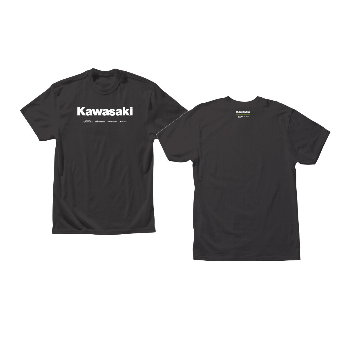 D-COR Kawasaki Racing Tshirt Black 2x 80-119-5