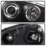 Spyder Volkswagen GTI 06-09/Jetta 06-09 Halogen Model Only - LED Halo DRL Black PRO-YD-VG06-HL-BK 5012098