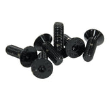 NRG Steering Wheel Screw Upgrade Kit (Conical) - Black SWS-100BK-1