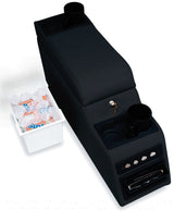 Rampage 1976-1983 Jeep CJ5 Locking Center Console - Black Denim 31515