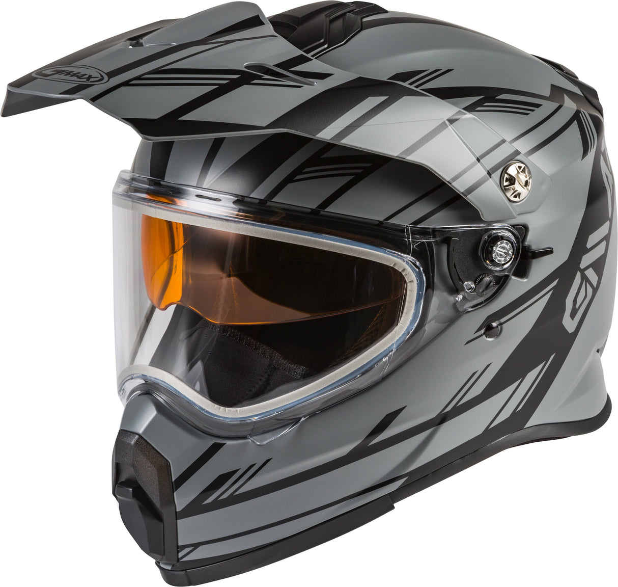 GMAX Youth At-21y Epic Snow Helmet Matte Grey/Black Ys G2211500