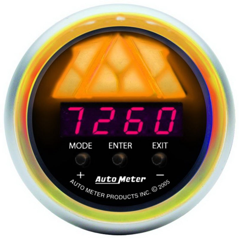 Autometer Sport-Comp 52mm 0-15k RPM Digital Pro Shift System Shift Light Level 1 3387