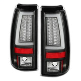 Spyder Chevy Silverado 1500/2500 99-02 Version 2 LED Tail Lights - Black ALT-YD-CS99V2-LED-BK 5081865