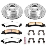 Power Stop 02-06 Cadillac Escalade Rear Z36 Truck & Tow Brake Kit K2046-36