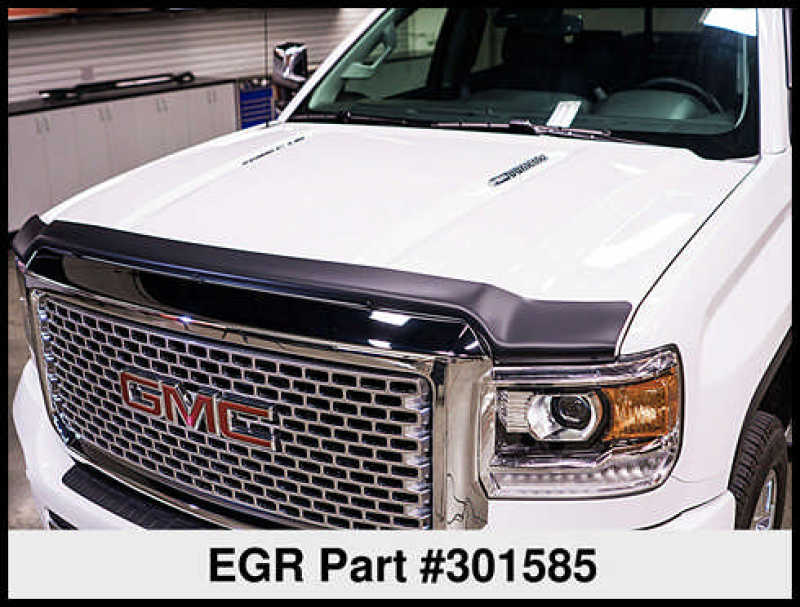 EGR 14+ GMC Sierra Superguard Hood Shield - Matte (301585) 301585