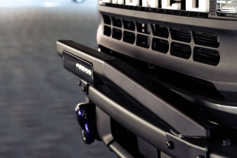 DV8 Offroad 21-22 Ford Bronco Factory Modular Front Bumper Bull Bar LBBR-04