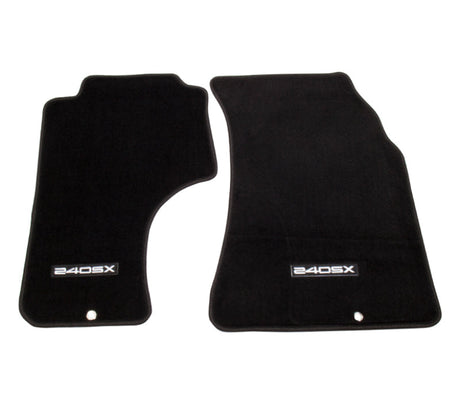 NRG Floor Mats - 89-98 Nissan 240SX (240SX Logo) - 2pc. FMR-240
